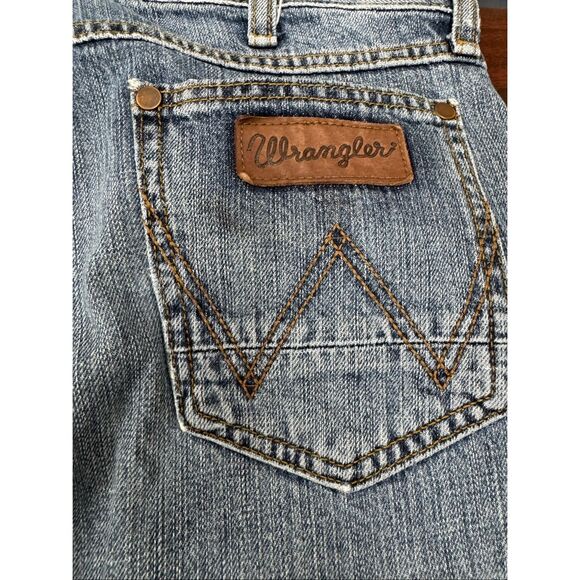 Wrangler Mens Retro Slim Straight Denim Jeans Size 30x32 - Picture 5 of 7